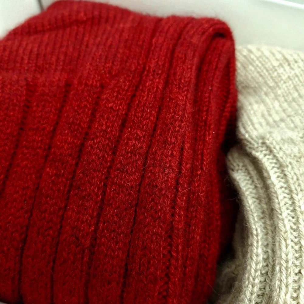 Cashmere Socks 3 Pack Gift Set Women 9-11 Garnet Hill Crew Luxury New Cozy Soft